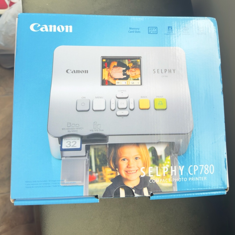 NEW Canon SELPHY CP780 Compact Photo Printer